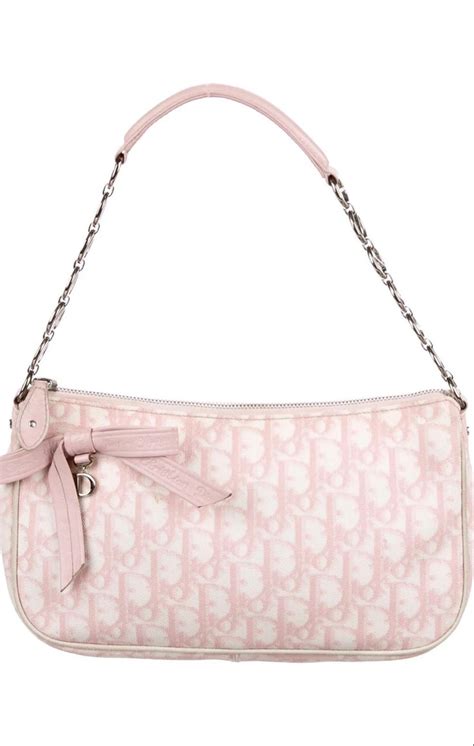 dior pink canvas shoulder bag|shoulder bag with crossbody strap.